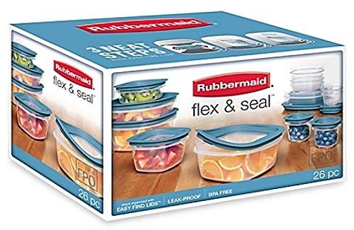 Rubbermaid 26 Piece Flex \u0026 Seal with 