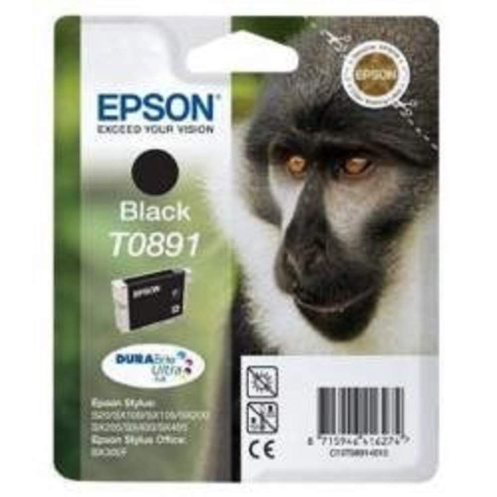 Epson Ink Cartridge for Stylus S20/X205/405, Black, Genuine