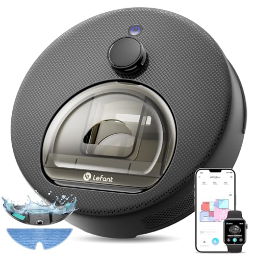 Lefant M330 Plus Robot Aspirador y Fregasuelos 3 en 1 con Navegación dToF