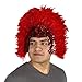 Red Carnival Costume Feather Headdress - Halloween Cosplay Party Hair Accessories