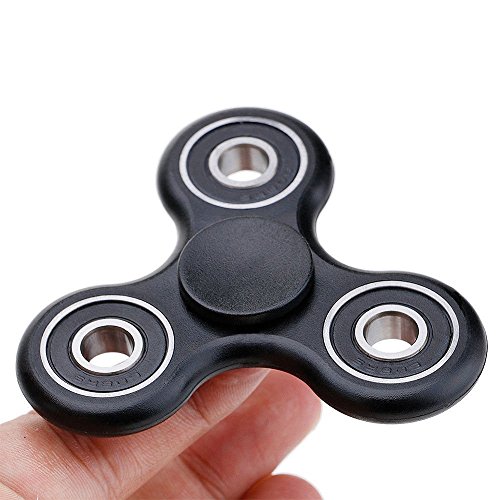 Fidget Spinner Toy Time Killer Helps Focus(All Black)