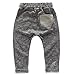 Coodebear Little Boys' Girls' Terry Cotton Harem Collapse Pants Blue Size 2
