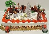 ICE AGE 22 Piece Birthday Cake Topper Featuring Crash, Eddie, Ellie, Scrat, Manny, Sid and Othere Decorative Themed Accessories - Cake Topper Set Includes All Accessories Shown with Figures Ranging From 1.5