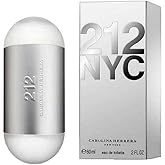 Carolina Herrera 212 Nyc Fragrance For Women - Floral Notes - Sensual And Feminine Scent - Multi Layered Fragrance Of Zestful Energy Inside - Sandalwood And Bergamont - Edt Spray - 2 Oz