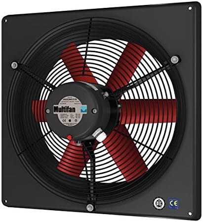 Vostermans - 4E25-K-240V - 14-3/4 x 14-3/4 240VACV Corrosion Resistant, Medium Performance 1-Phase Exhaust Fan