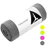 Super-Absorbent Non-Skid Microfiber Yoga Towel / Mat Cover for Hot Yoga, Bikram Yoga & Pilates | Bonus eBook & Course Free Trial | 24