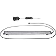 HappyBird Lighting Bird Cage Light with Chew Guard - Full Spectrum LED Pet Light - Simulates Natural Environment - Safe for Hookbill Birds – Easy to Install - (24" Long)