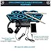 Drumskool Electric Drum Set, MIDI Electronic Drum Pad Set, Connect your phone to play along with included Drum Lessons, Speakers, Drum Pedals, Drum Sticks, 10 hours play time, Quickstart Guide