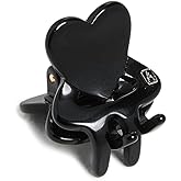 Alexandre de Paris Women's Small Hair Clip, Noir, One Size