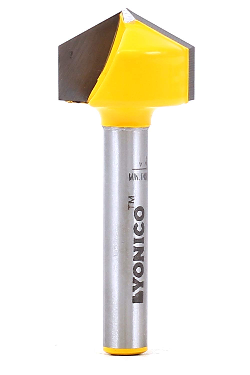 Yonico 14997q 120 Degree X 3/4-Inch Diameter V Groove Router Bit 1/4-Inch Shank