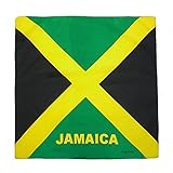 CTM Cotton Jamaican Flag Bandana
