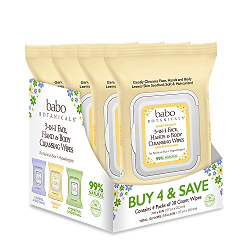 Babo Botanicals Moisturizing 3-in-1 Face, Hand