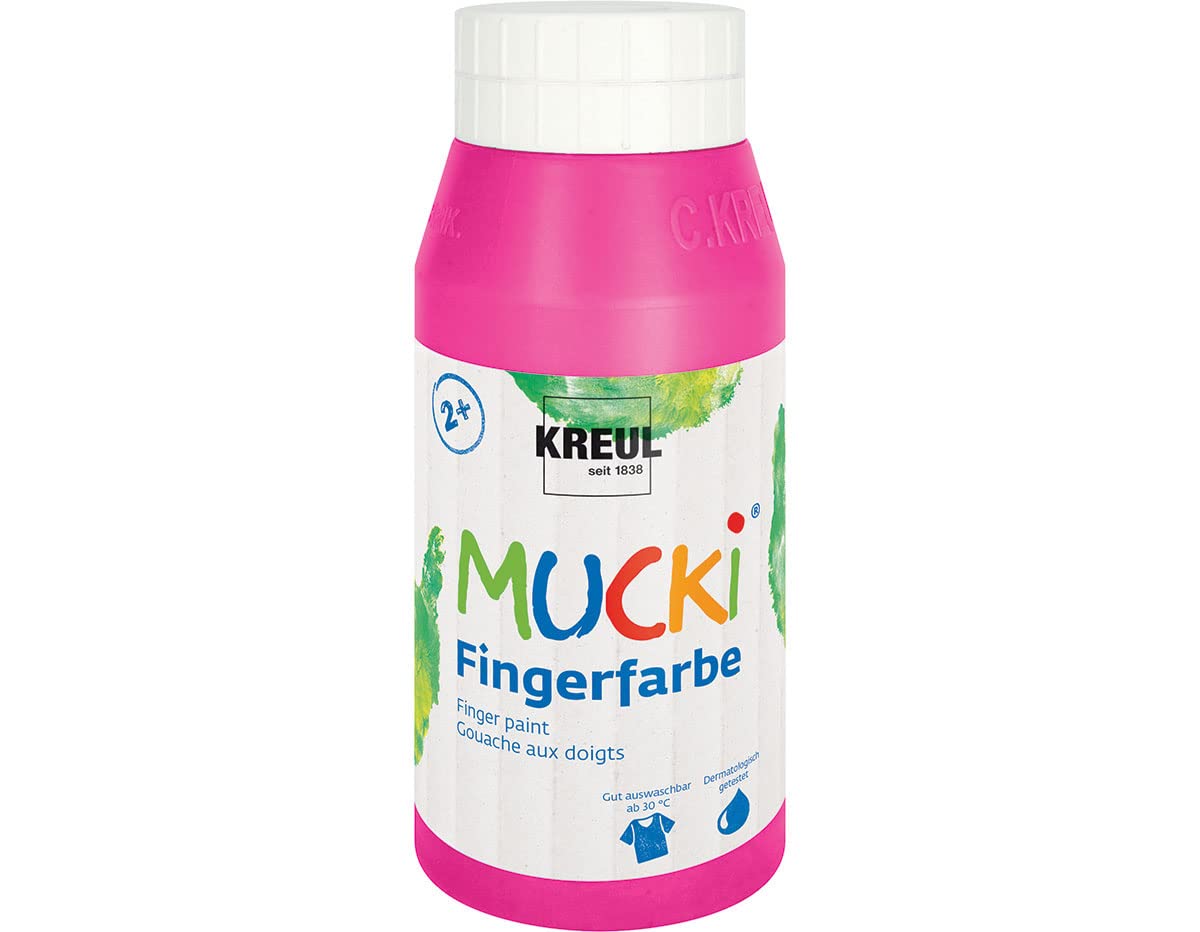 Kreul Mucki 23201 Finger Paint 750 ml Pink