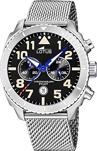 Precio Lotus Reloj Analógico para Hombre de Cuarzo con Correa en Acero Inoxidable 18704/3