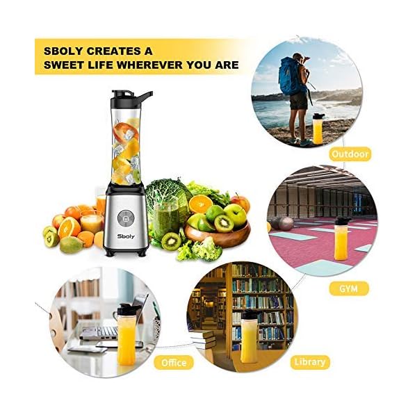 Personal-Blender-Sboly-Smoothie-Blender-Single-Serve-Small-Blender-for-Juice-Shakes-and-Smoothie-Smoothie-Maker-with-20-oz-Tritan-BPA-Free-Blender-Cup-UK-Plug Personal Blender, Sboly Smoothie Blender Single Serve Small Blender for Juice Shakes and Smoothie, Smoothie Maker with 20 oz Tritan BPA-Free Blender Cup, UK Plug