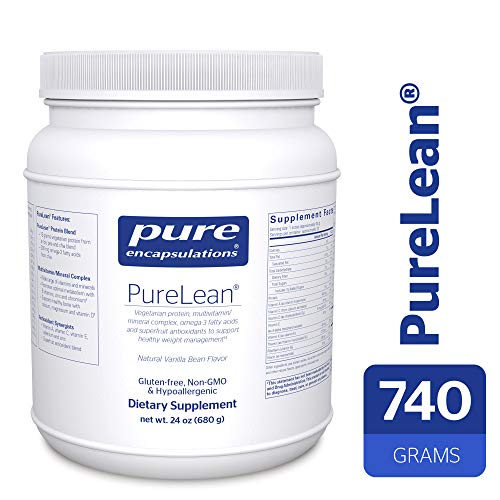 Pure Encapsulations - PureLean - Vegetarian Protein for Healthy Weight Management** - Natural Vanilla Bean Flavor - 680 Grams