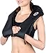 LuxFit Neck Shoulder and Back Electric Massager with Heat - Extra Long Charger - Shiatsu Neck Massager Electronic Message Pillow