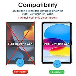 amFilm 2-Pack Glass Screen Protector Compatible