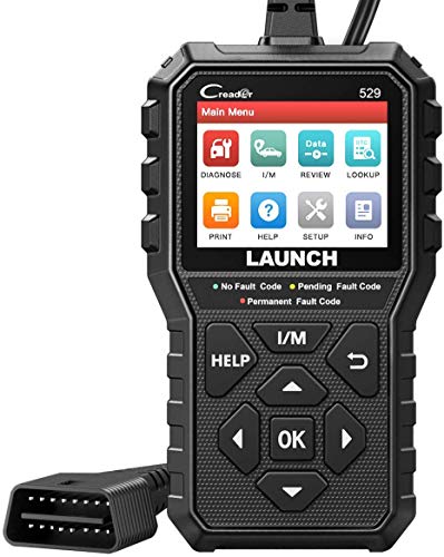 Launch CR529 Diagnosis Interface Code Reader OBD2 Reader and Off Error Light Engine Real Time Data Emissions Test O2 Sensor and EVAP Test