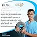 NeckFix Cervical Neck Traction Device ✮ Instant Neck Pain Remedy at Home ✮ Inflatable & Adjustable Neck Stretcher Collar Device - Gray