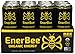 EnerBee Organic Energy Tea, Sparkling Drink 12-Ounce (Pack of 12), (Honey Lemon)