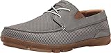 Olukai Men's Mano Mesh Shoes, Charcoal/Toffee, 13