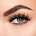 Lilly Lashes 3D Mink Miami | False Eyelashes | Dramatic Look and Feel | Reusable | Non-Magnetic | 100% Handmade & Cruelty-Free