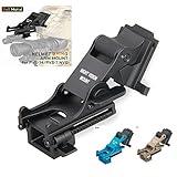 Canis Latrans Night Vision Goggles (NVG) Rhino Mount for PSV-7 PSV-14 Full Metal Tactical Helmet Mount Fits M88 MIC