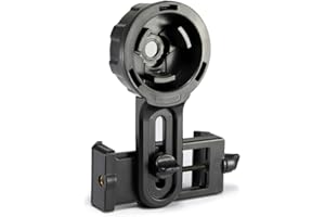 1 PCS Smartphone Photo Adapter for Scopes – Capture Stunning Photos & Videos with Telescopes, Monoculars, Binoculars, and Spo
