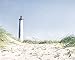 Blue Coastal Wall Art, Beach Decor Picture, Nautical Lighthouse Photography - 5x7, 8x10 Photographic Print (not framed), ‘The Lighthouse’