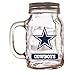 NFL Dallas Cowboys 20oz Glass Mason Jar