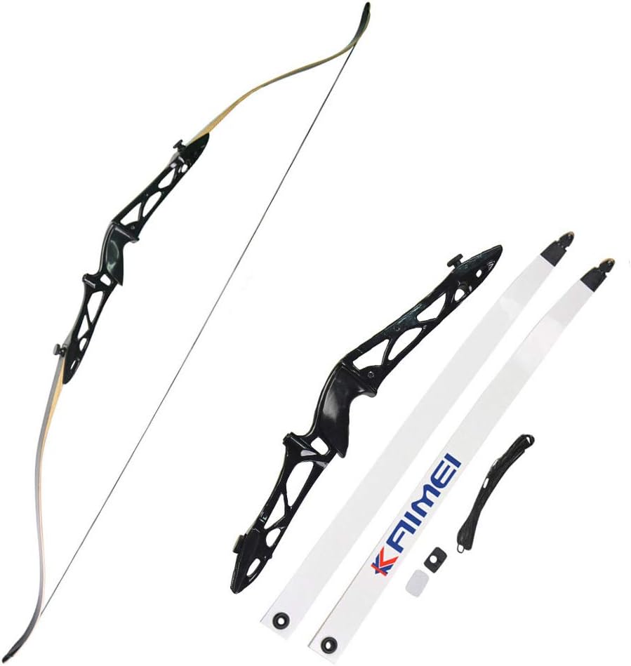 SHARROW 12-40lbs Archery Takedown Recurve Bow 66/68/70inch Hunting Target Practice Bow Traditional Longbow Aluminum Alloy Riser