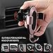 Car Phone Holder, Humixx Gravity Car Mount Air Vent Sensing Gravity Linkage Auto Lock Holder Smart One-Hand Operating for iPhone 11 Pro/XS MAX/XS/XRX/8Plus, Samsung S8/S7/Note and More-Rose Gold