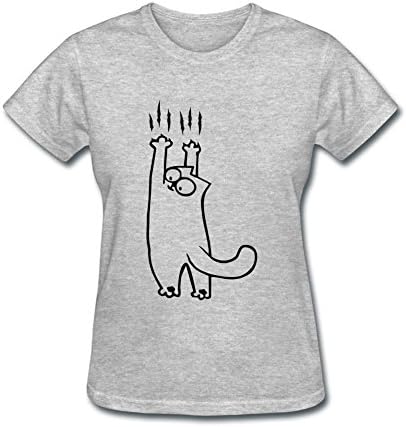 Attmye Women's Simon Cat Art T shirts