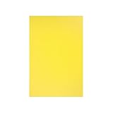 uxcell Corrugated Plastic Sheets,3mm Yellow Blank