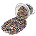 Nasco's Bucket O' Beads and Charms - 6,500 Beads & Charms - 1,350 ft of nylon cording