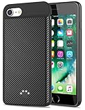 [Upgraded] iPhone 8/7 Battery Case,Emishine 3000mAh Ultra Slim External Battery Case for iPhone 8/7/6/6S, Portable Charging Case with Lightning Cable (Black-4.7