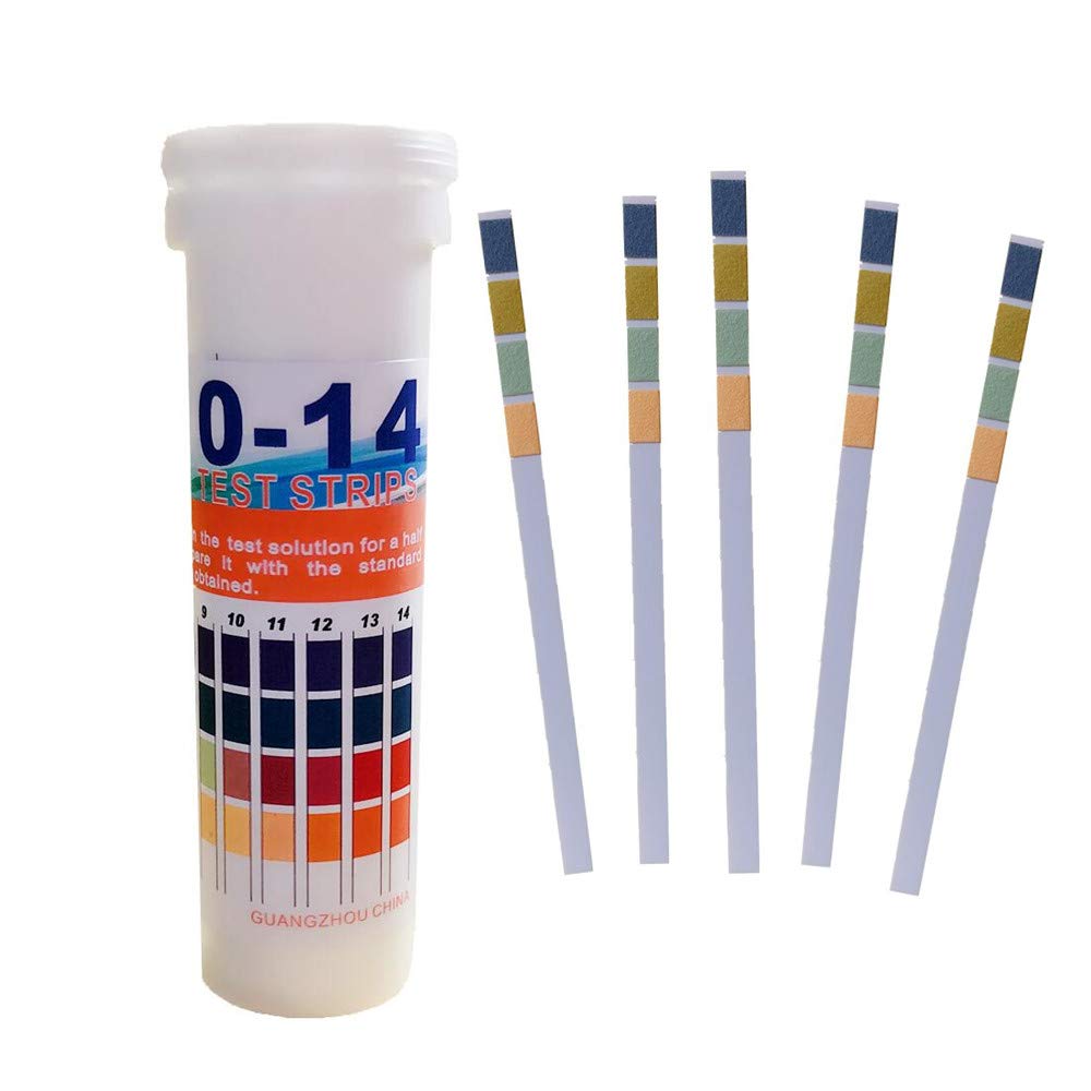 CENPEK PH Test Strips, Universal pH Strips, Litmus Paper for Acidic Alkaline Test, PH 1-14 Measuring Range, 150 Strips