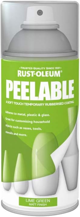 Rust-Oleum 150ml Peelable Spray Paint - Lime Green