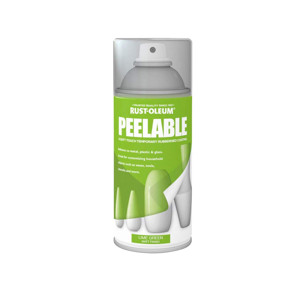 Rust-Oleum 150ml Peelable Spray Paint - Lime Green