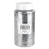Fine Glitter Arts and Crafts, 1-pound Bulk (Silver)