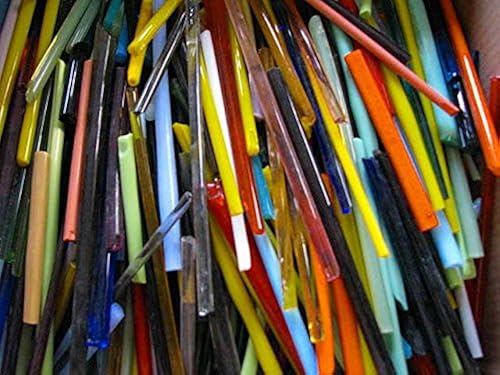 Devardi Glass Handmade Lampwork, COE 104 Glass Rod SHORTS lbs