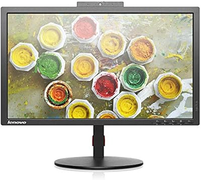 Lenovo ThinkVision T2224z 21.5" FHD LED Monitor Black Renewed Built-in Webcam