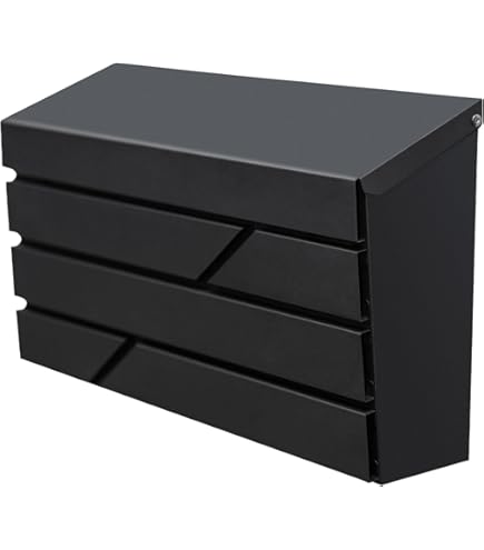 Boite Aux Lettres Grande Capacité En Acier Inoxydable Burg Watcher