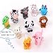 Mandy 10pcs Animal Finger Puppet Plush Early Education Toys