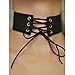 XY Fancy Women Fashion Personality Necklace Punk Wide Velvet Belt Exaggerated Choker Collar