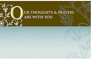 Burton & Burton Enclosure Card Thoughts Childrens Party Decorations