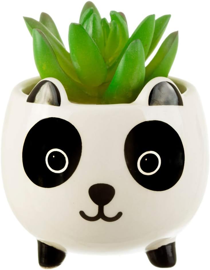 Sass & Belle Mini Panda Planter - Image 3