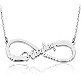 Gold Infinity Name Necklace 