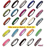 12 Glitter Headbands U PICK all COLORS by Kenz Laurenz - Elastic Stretch Sparkly Fashion Headband for Teens Girls Women Softball Pack Volleyball Basketball Sports Teams Set Hair Accessories Store